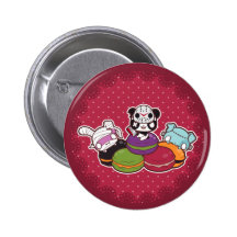 Macarrones de Halloween Pin