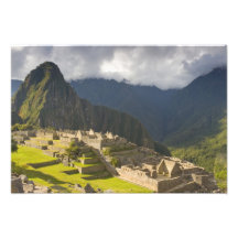 Machu Picchu, ruinas antiguas, mundo 4 de la UNESC Fotografias