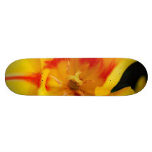 macro del tulipán patines personalizados