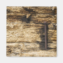 Madera resistida con el perno imán de nevera