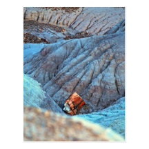 "Madera rota en colección del barranco azul" Tarjetas Postales