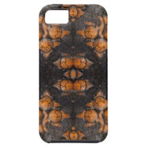Madera tallada Tai iPhone 5 Protector