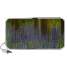 Maderas abstractas del Bluebell Mp3 Altavoces