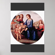 Madonna con San Juan Bautista, St Margaret y Impresiones