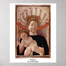 Madonna de Uccello Pablo Poster