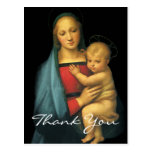 Madonna y el niño de Raphael Postal