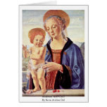 Madonna y niño de Sarto Andrea Del Tarjetón