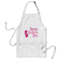 Madre-a-es el delantal feliz del día de madres