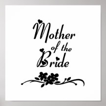 Madre clásica de la novia posters