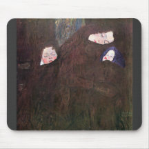 Madre con los niños de Gustavo Klimt Tapete De Ratones