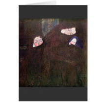 Madre con los niños de Gustavo Klimt Tarjetas