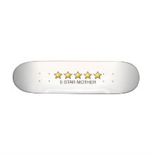 madre de cinco estrellas - regalos del día de madr monopatín personalizado