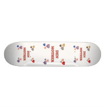 Madre de guarida tablas de skate