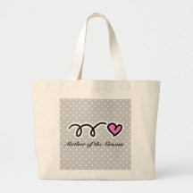 Madre de la bolsa de asas del novio