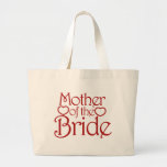 Madre de la novia bolsa lienzo