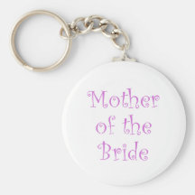 Madre de la novia llavero personalizado