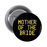 Madre de la novia. Negro y color oro. El casarse Pin