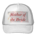 Madre de la novia - "ramo del rosa rojo " gorros bordados
