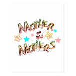 Madre de todas las madres con las estrellas, multi postal