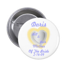 Madre del Botón-Personalizar de la novia Pins