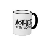 Madre del inconformista del novio tazas