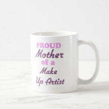 Madre orgullosa de un artista del componer tazas