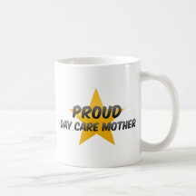 Madre orgullosa del cuidado de día tazas