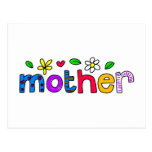 madre tarjeta postal