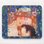 Madre y niño por Klimt Tapetes De Ratones