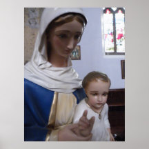 Madre y niño posters
