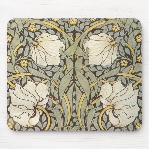 Madreselva de William Morris - Mousepad
