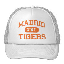 Madrid - tigres - High School secundaria de Madrid Gorra