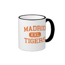 Madrid - tigres - High School secundaria de Madrid Tazas