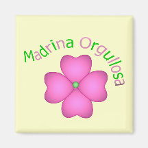 Madrina Orgullosa Imanes De Nevera
