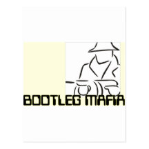 MAFIA DE LA PIERNA DE BOTA TARJETAS POSTALES