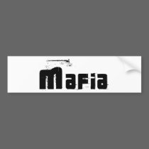 Mafia pegatinas de parachoque