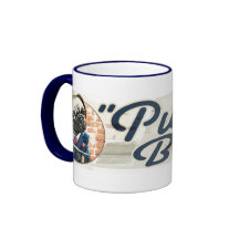Mafioso Pugsy Beigel por los estudios de Mudge Tazas De Café