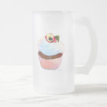 Magdalena con la taza helada diseño del arte del p tazas