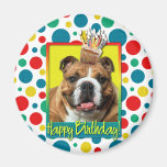 Magdalena del cumpleaños - dogo - oscuridad imanes de nevera