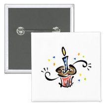Magdalena del cumpleaños pins