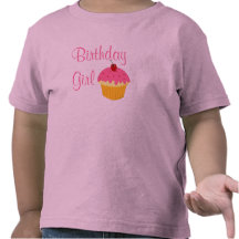 Magdalena del rosa del chica del cumpleaños camiseta