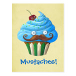 Magdalena Mustached Postales