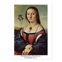 Magdalena Strozzi llevado Doni de Raffaello Sanzio Postal