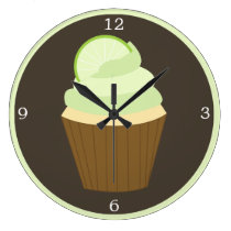 Magdalena verde de la cal reloj de pared