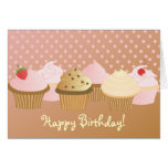 Magdalenas del feliz cumpleaños felicitacion 