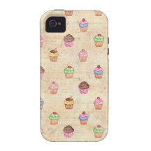 Magdalenas del vintage Case-Mate iPhone 4 fundas