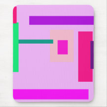Magenta contemporánea de la lavanda tapete de raton
