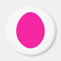Magenta sólida del huevo los regalos de Zazzle del Imanes Para Frigoríficos