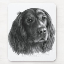 Maggie, Irish Setter Tapetes De Ratón
