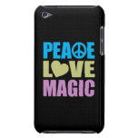Magia del amor de la paz iPod touch protectores